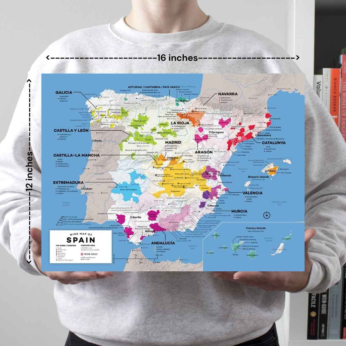 Spain Wine Map - 2nd Edition - Image 2
